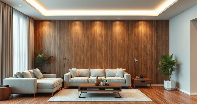 Painel Piso Laminado na Parede Painel Piso Laminado na Parede