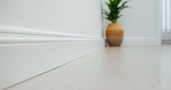 Rodapé Laminado Branco: Como Escolher e Instalar com Estilo e Praticidade Rodapé Laminado Branco: Como Escolher e Instalar com Estilo e Praticidade
